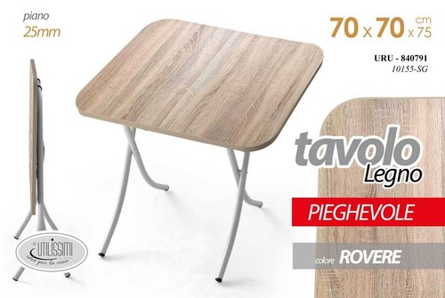 Tavolo pieghevole salvaspazio - pieghevole,