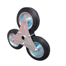 Ruota Ricambio Carrello Portapacchi 3 Ruote Con Cuscinetto Per Scale Gradini