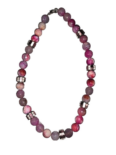 Collana elegant multicolore - collana,