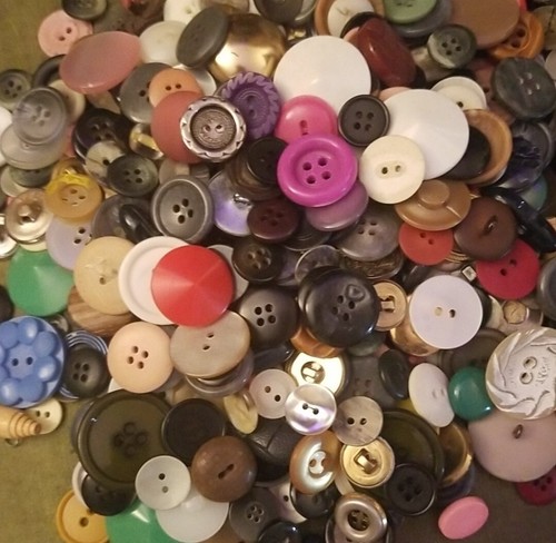 Lotto bottoni vintage - 1, libbra