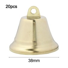20 campane aperte oro per