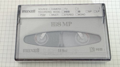 Maxell metal video 8mm - video,
