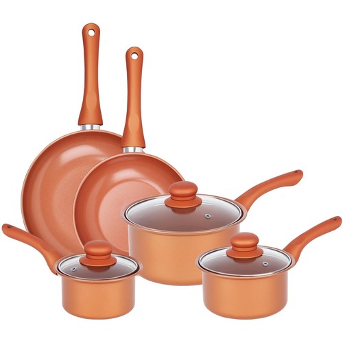 Set pentole antiaderenti rame - antiaderenti,