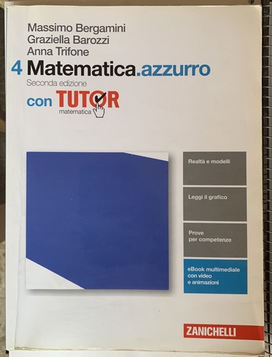 Matematica azzurro volumi - matematica.azzurro.,