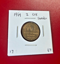 Moneta Svedese 1969 2 ORE -