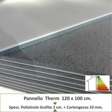 Cappotto Termico Isolante Interno 20 Pannelli - Grafite 2 cm + Cartongesso 1 cm