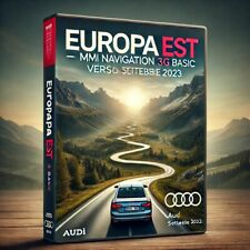 AUDI MMI 3G BASIC AGGIORNAMENTO NAVIGATORE MAPPA EST E OVEST 2025 CON FIRMWARE