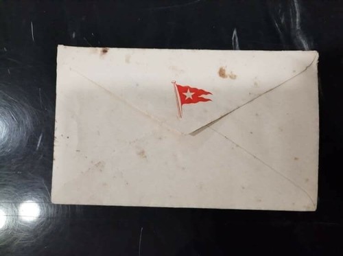 Busta lettera della nave - della,