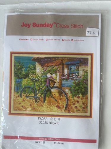 Kit punto croce joy sunday - sunday,