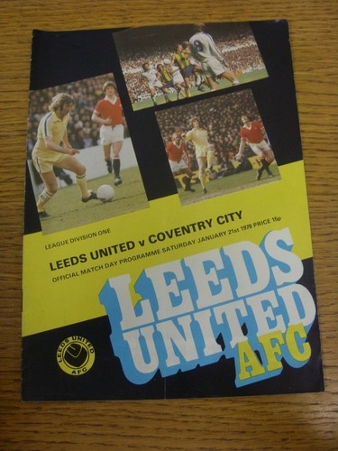 1978 leeds united v - 21/01/1978,