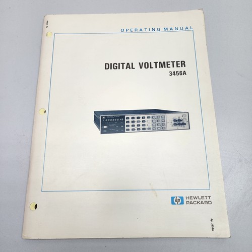 Voltmetro digitale 3456a - hp,