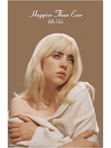 Billie eilish print - eilish, a4