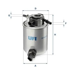 Filtro carburante Cartuccia
