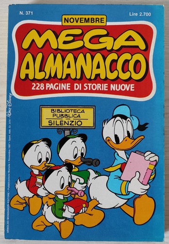 Mega almanacco topolino - almanacco, n.371