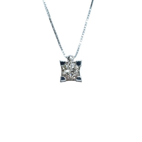 Diamante punto luce oro 18 - punto,