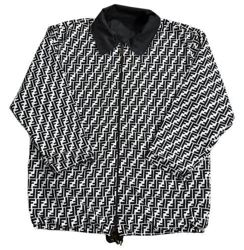 Giacca monogramma reversibile