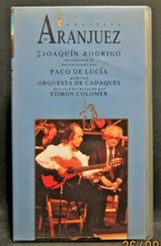 Vhs CONCIERTO de ARANJUEZ Rodrigo De Lucia De Cadaques Polygram Video 1991