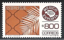 pe178 Mexico Exporta MNH carta