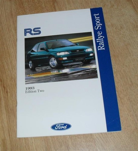 Ford 1993 fiesta - rs, ed