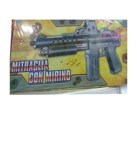 Giocattolo mod mitra - mitra, c/mirino