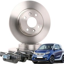 Kit Dischi e Pastiglie Freno Anteriori Brembo Smart 453 Fortwo Dacia Sandero II