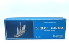 Modellismo Navale vintage GIUNCA CINESE XVIII SEC.Euronavi - Model Kit NUOVO#OT