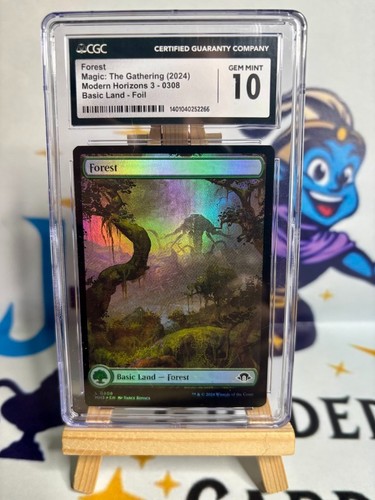 Magic mtg forest foil modern - mtg,