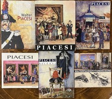 Walter Piacesi 6 cataloghi