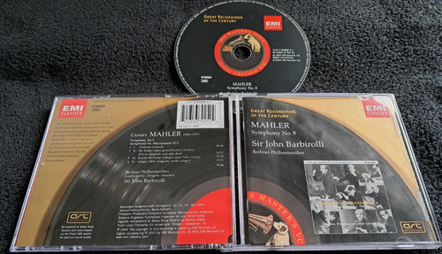 Mahler symphony sir - no.9,