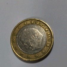 1 EURO 1999 BELGIO. MONETA RARA PER COLLEZIONISTI CON ERRORI DI CONIO