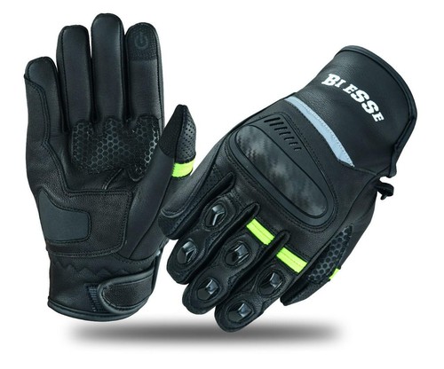 Guanti moto pelle corti - pelle,