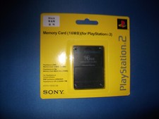 PLAYSTATION 2 MEMORY CARD PS2 16MB ORIGINALE SONY