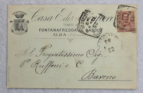 Cartolina cuneo alba - cartolina,