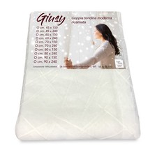 Tendina giusy bianco - tendina,