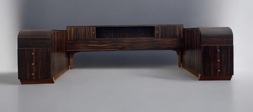 Rara struttura letto art decò - letto,