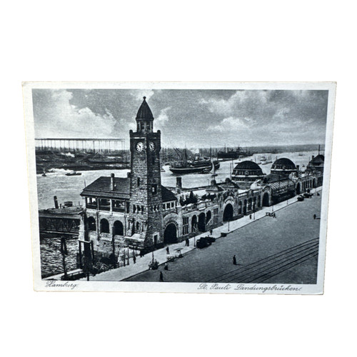 Cartolina postale amburgo - amburgo, st