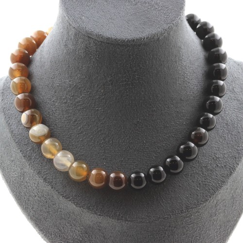 Collana perle angélite mm - collana,
