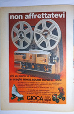 ROYAL SOUND SUPER 8 - 50/N GIOCA Pubblicità Advertising Werbung Publicitè 1978