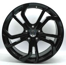 4 cerchi lega nuovi polo taigo t-cross audi a1 r17 nero lucido lt004193