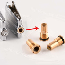 Valvola di riempimento gas ingresso riempimento 1pz per accendini Ronson riparazioni ricambi