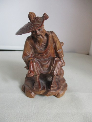 Figura pescatore cinese - di,