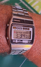 Rare Vintage(1979) Seiko A158-5040 LCD Watch Japan *Working Full Good Condition*