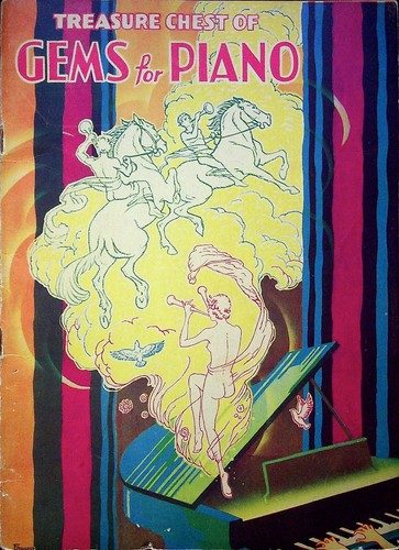 Libro spartiti pianoforte 1936