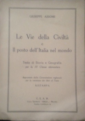 Vie della civilta il - civilta, e