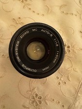 Olympus OM-System Zuiko MC Auto-S 1:1.8 f:50mm. Per collezionisti