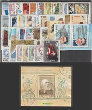 2003 38 francobolli diversi usati