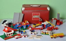  LEGO vintage '70 Kit Legolandia edifici e veicoli (con Red Box optionale)