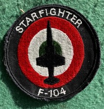 Patch Toppa Starfighter F-104 Aviazione Pilota Areonautica