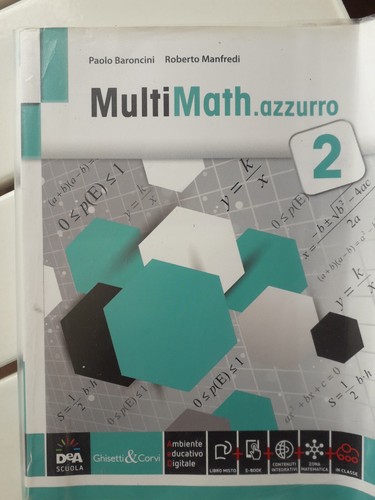 Libro multimath azzurro isbn - 2,