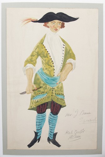 Disegno costume margot - disegno,